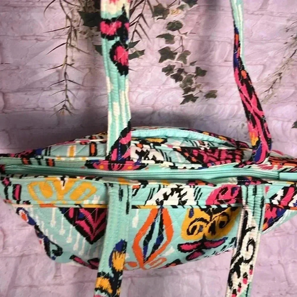 Vera Bradley Pueblo Aztec Pleated Tote Bag - Picture 5 of 10